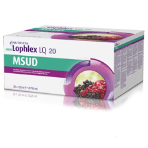 MSUD Lophlex LQ Juicy 20 - 30x125ml bär - 30 st/förp.