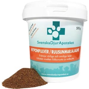 Kosttillskott Svenska Djurapoteket Nypon 500 g