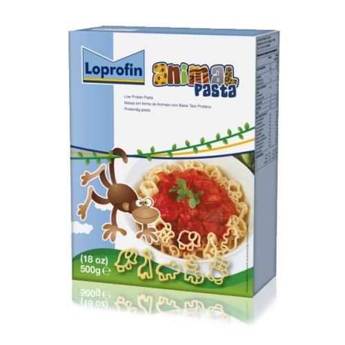 Loprofin Animal Pasta glutenfri - 1x500g lågproteinprodukter