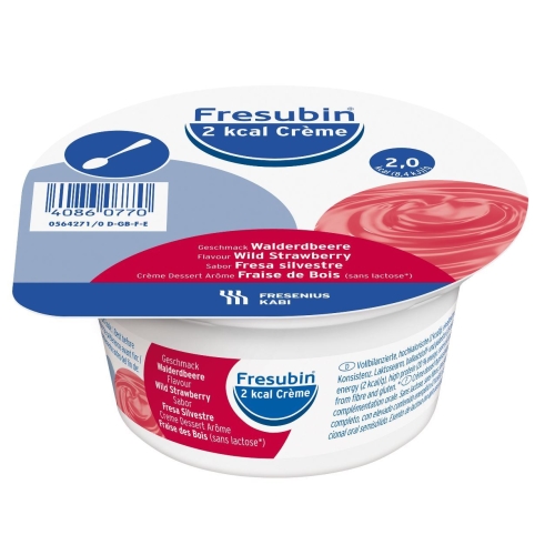 Fresubin 2 kcal Crème - 4x125g smultron - 4 st/förp.