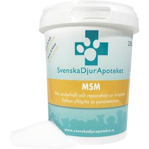 Kosttillskott Svenska Djurapoteket MSM, 250 g