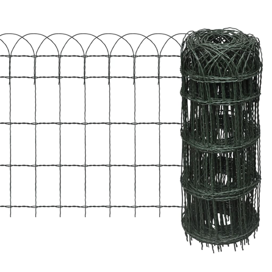 Rabattkant pulverlackerat järn 10x0,65 m