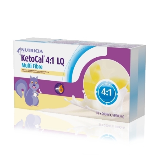 Ketocal 4:1 LQ (Multi Fibre) - 32x200ml vanilj - 32 st/förp.