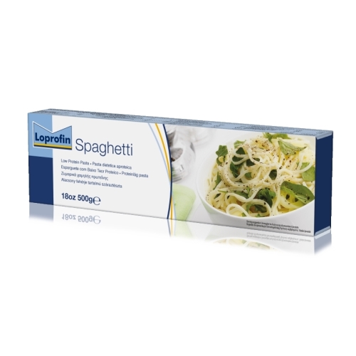 Loprofin Spaghetti glutenfri - 1x500g lågproteinprodukter