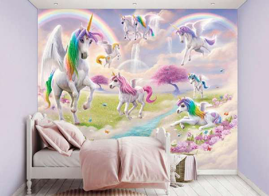 Magic Unicorn Bakgrund