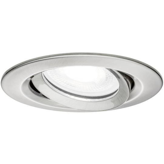 Paulmann Nova Plus Badrumsbelysning downlight LED GU10 6 W IP65 Järn (borstad)