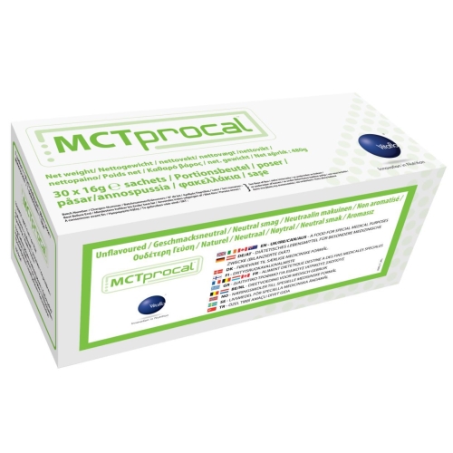 MCT Procal - 30x16g neutral - 30 st/förp.