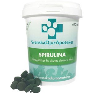 Kosttillskott Svenska Djurapoteket Spirulina 400 tabletter