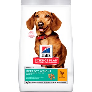 Hundfoder Hills Science Plan Adult Perfect Weight Small and Medium Kyckling, 6 kg