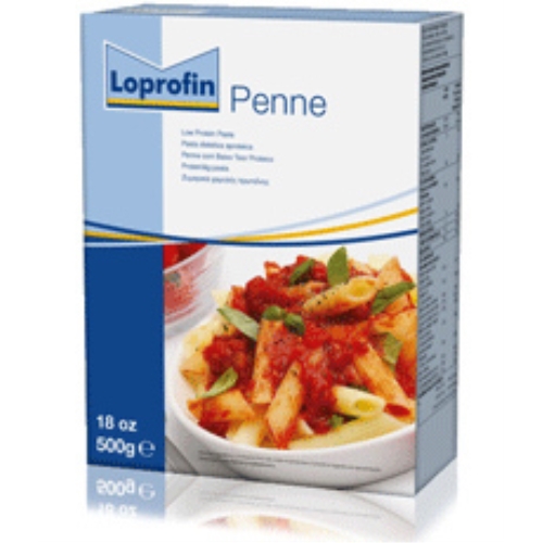 Loprofin Penne glutenfri - 1x500g lågproteinprodukter