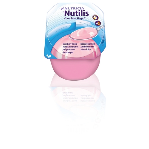 Nutilis Complete Stage 2 - 4x125g jordgubb - 4 st/förp.