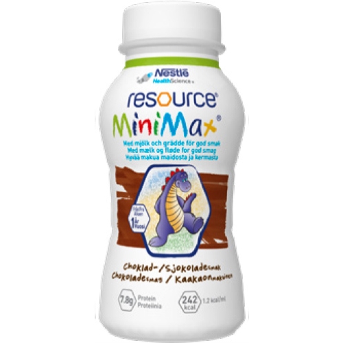 Resource MiniMax - 2x200ml choklad - 2 st/förp.
