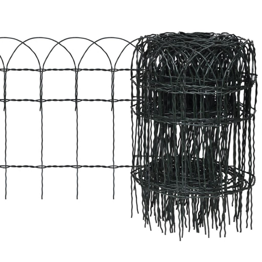 Rabattkant pulverlackerat järn 25x0,4 m