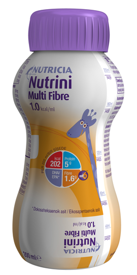 Nutrini Multi Fibre - 24x200ml flaskor för barn