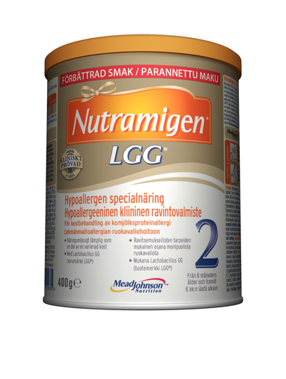 Nutramigen 2 LGG - 1x400g tillskottsnär 6 mån+