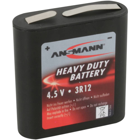 Batteri 3R12 Zink-kol Ansmann 3R12 1700 mAh 4.5 V 1 st