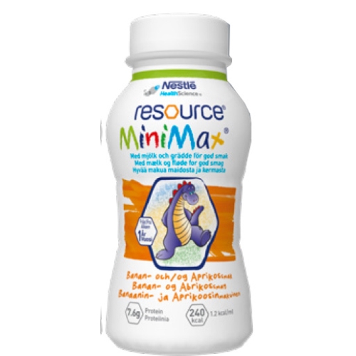Resource MiniMax - 2x200ml banan/aprikos - 2 st/förp.