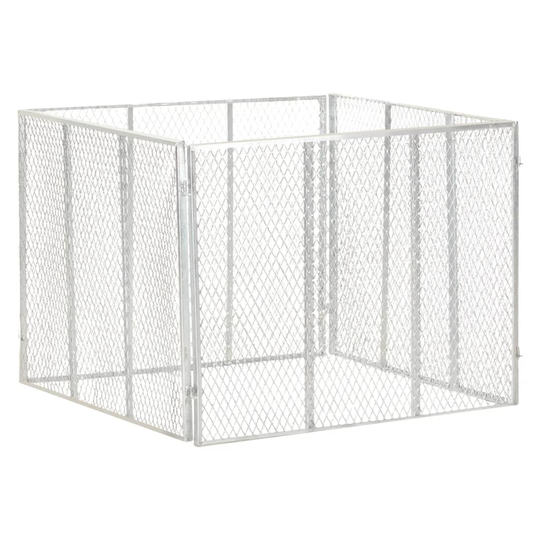 Kompost 100x100x77 cm galvaniserat järn